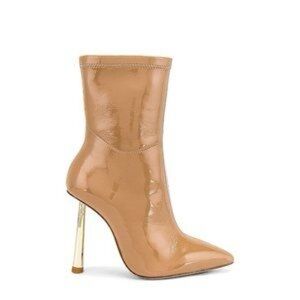 Michael Costello x Revolve Patent Leather Bootie Size 8.5